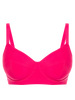 Underwired bikini top - Lipstick