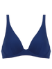 Underwired triangle bikini bra - Midnight