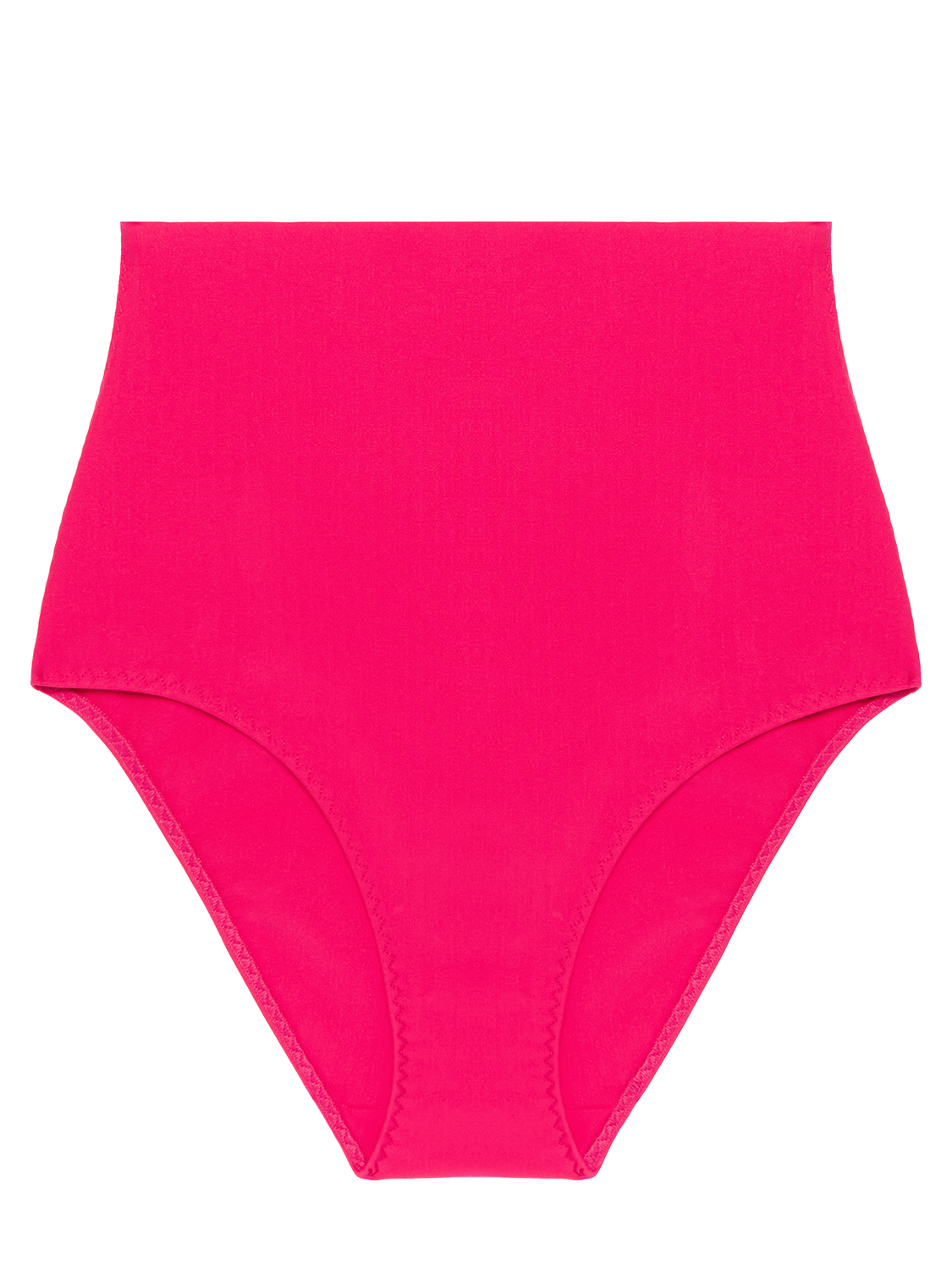 High-waist bikini brief - Lipstick