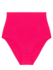 High-waist bikini brief - Lipstick