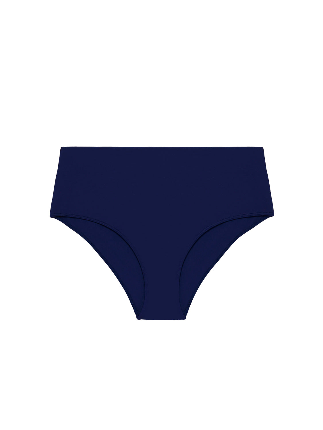 High-waist bikini brief - Navy