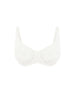Plunging full cup bra - Natural