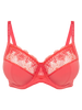 Full cup support bra - Coralia Red