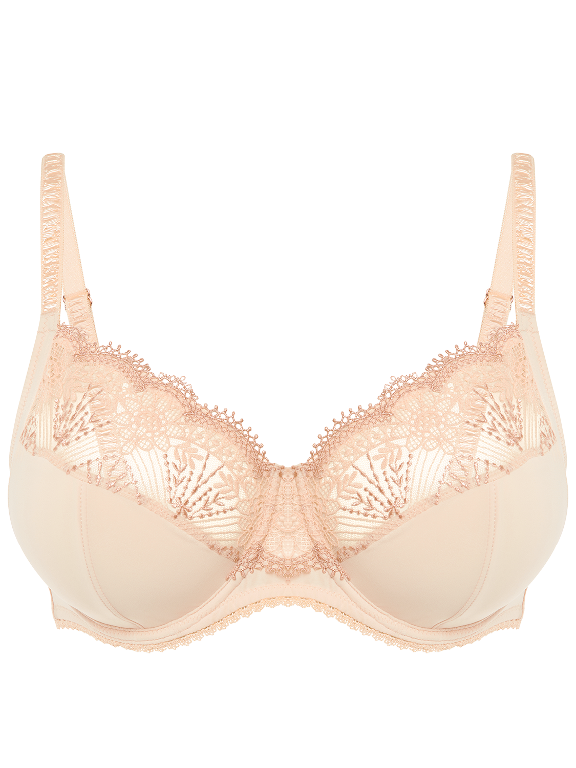 Full cup support bra - Chic Beige