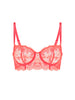 Half cup bra - Coralia Red