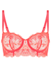 Half cup bra - Coralia Red