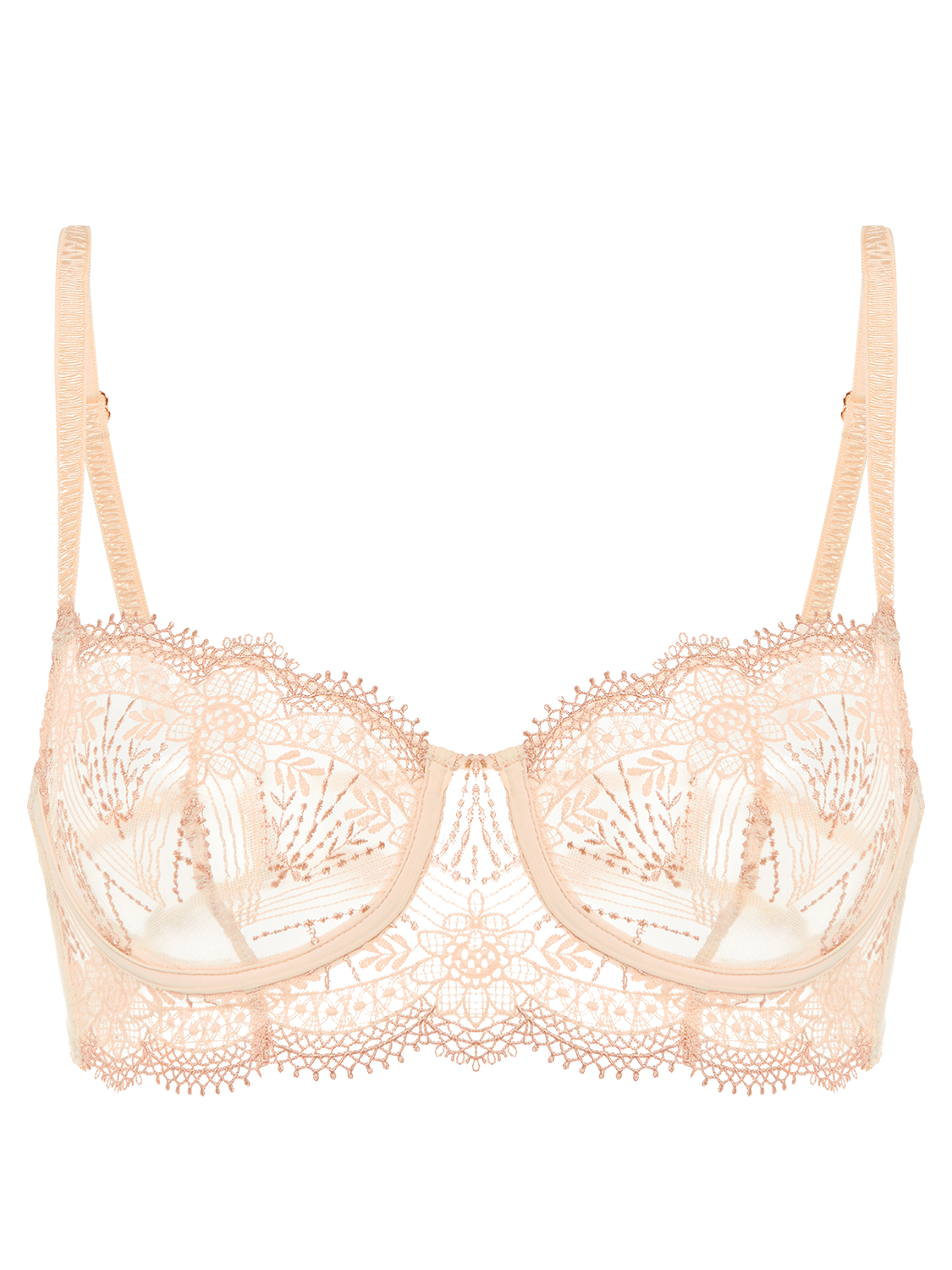 Half cup bra - Chic Beige