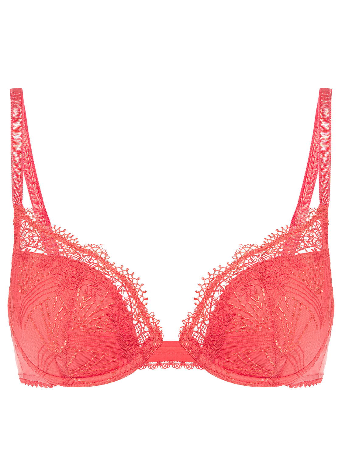 Push-up bra - Coralia Red