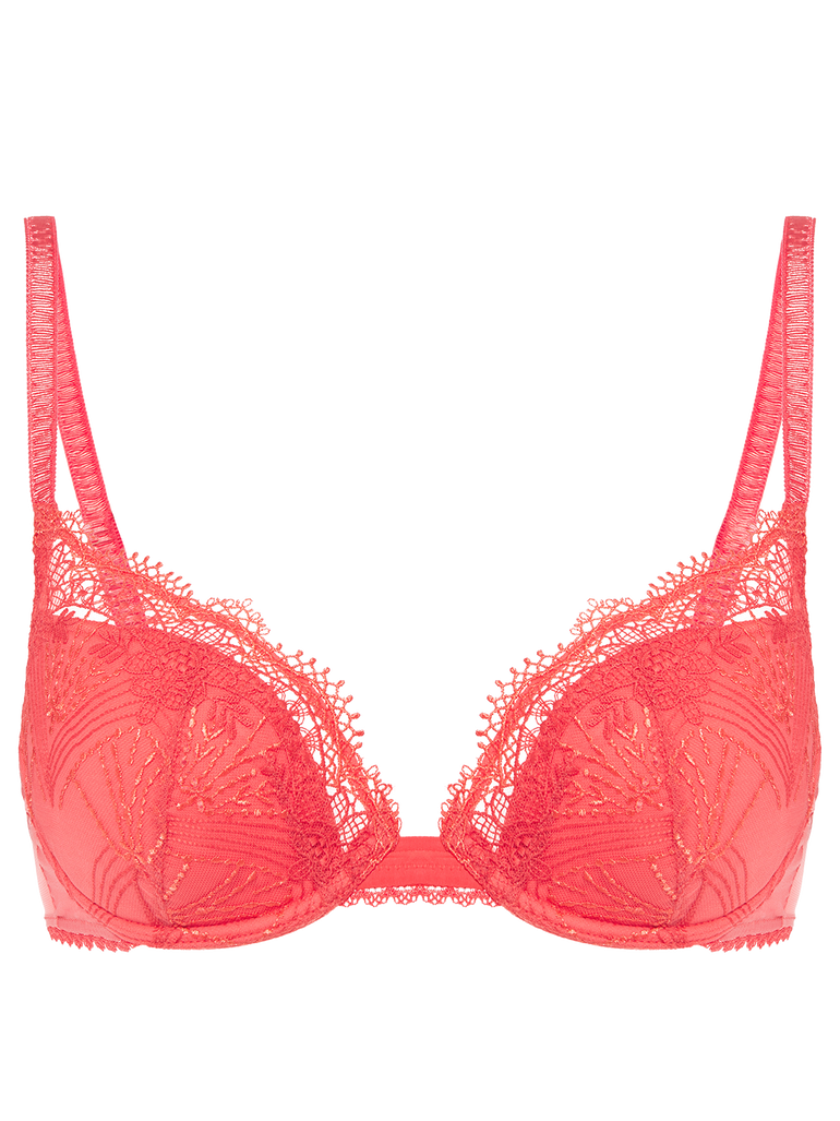 Push-up bra - Coralia Red