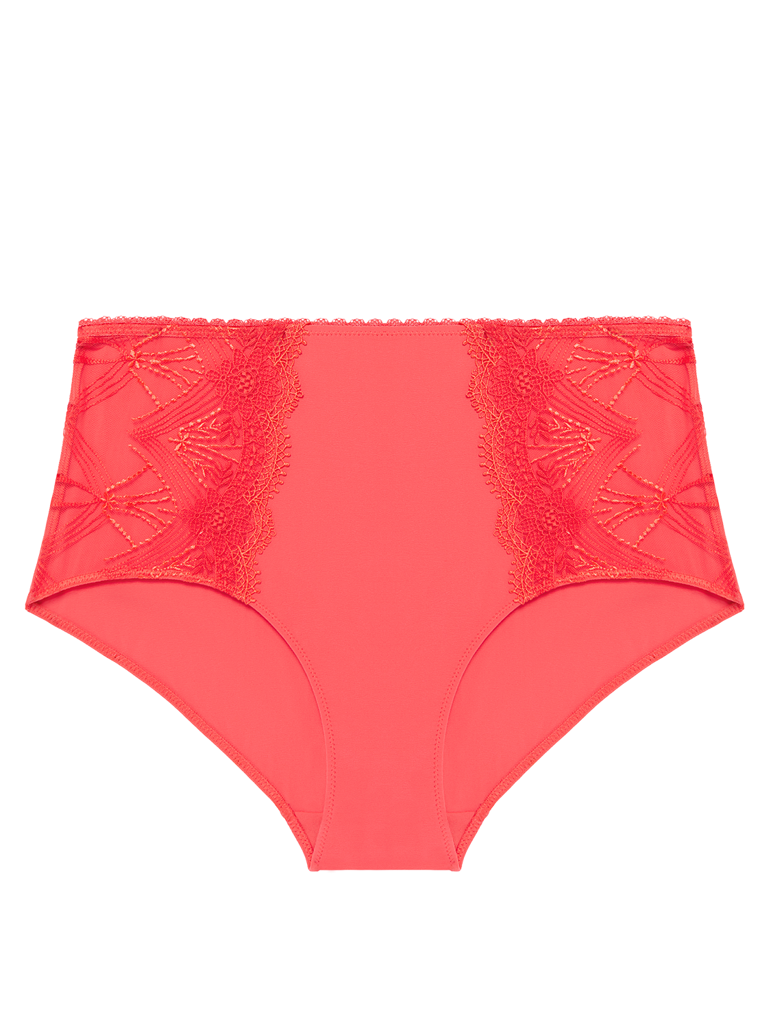 High-waist brief - Coralia Red