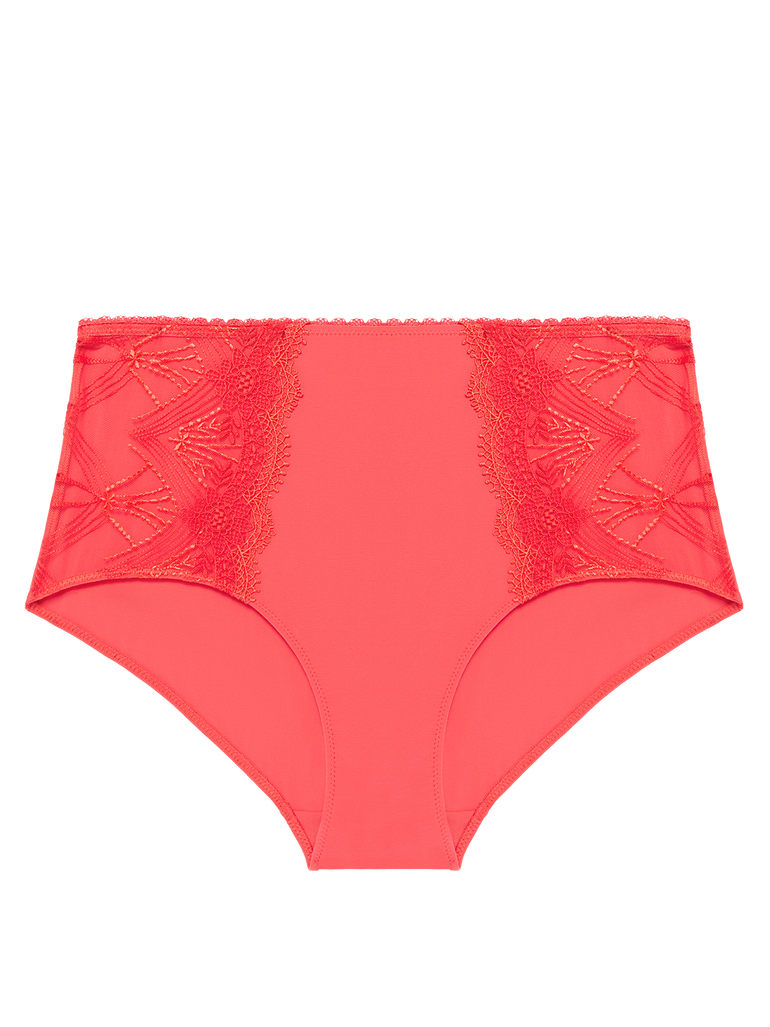 High-waist brief - Coralia Red