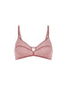 Soft cup triangle bra - Mulberry