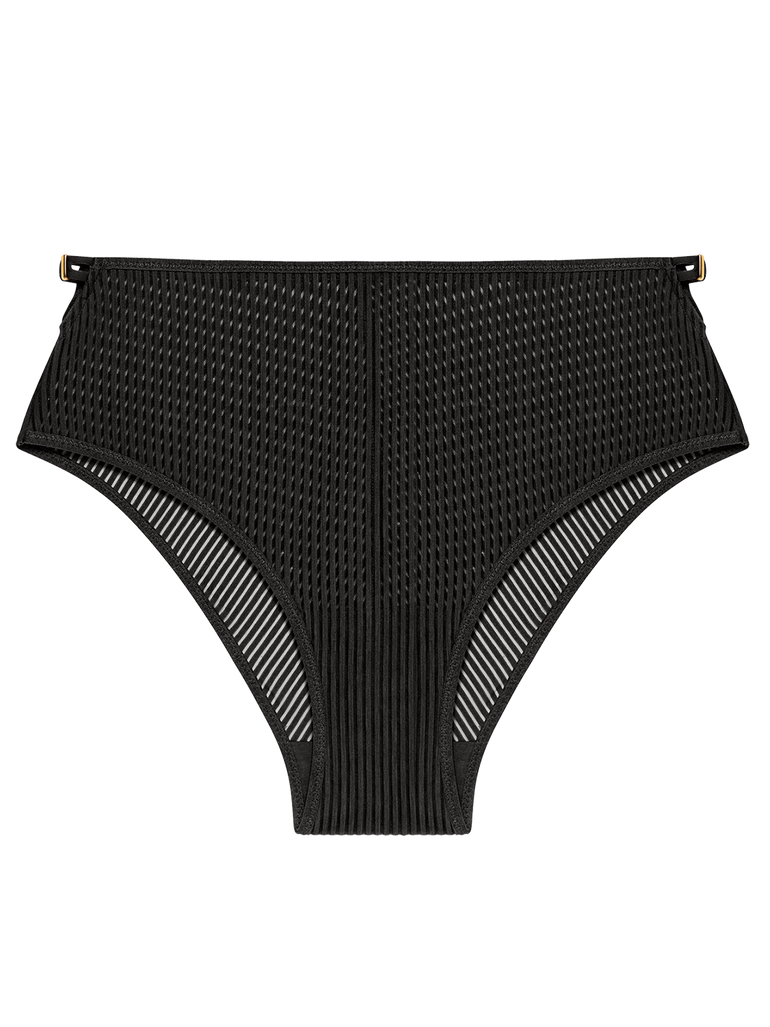 High-waist brief - Black