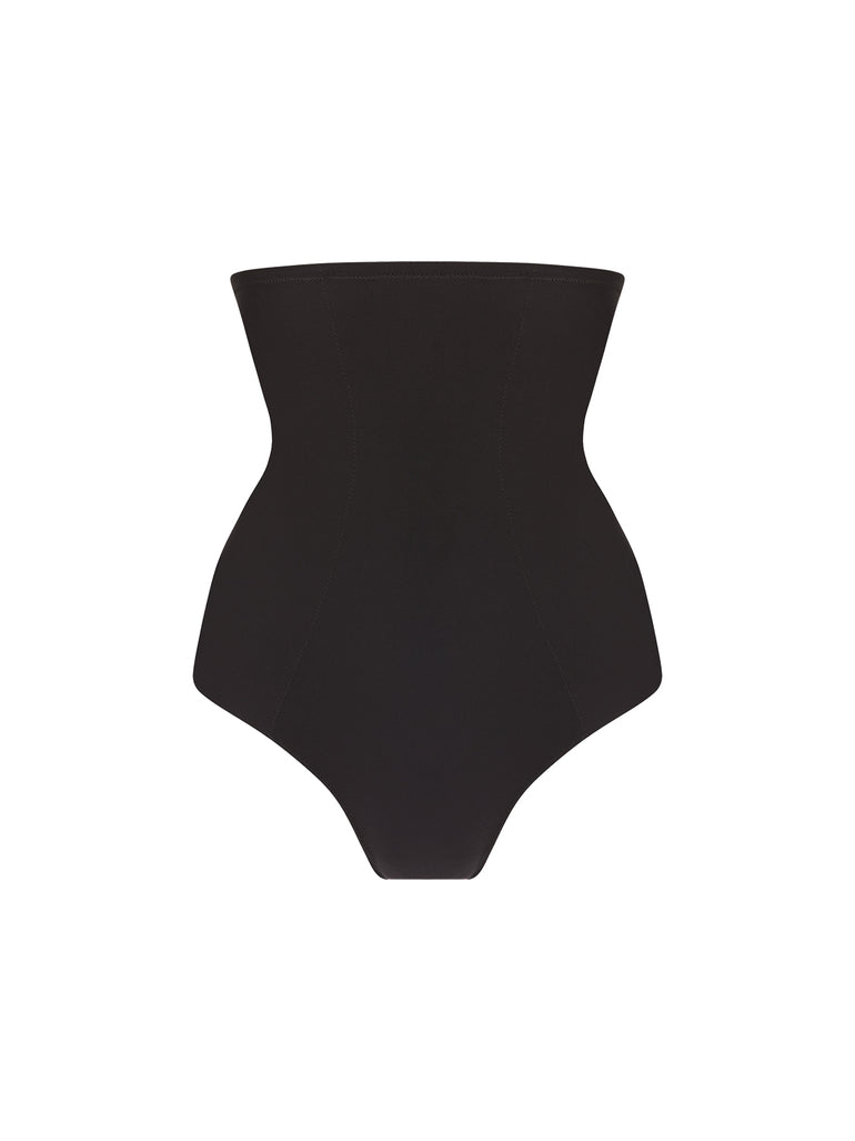High waist shaper brief - Black