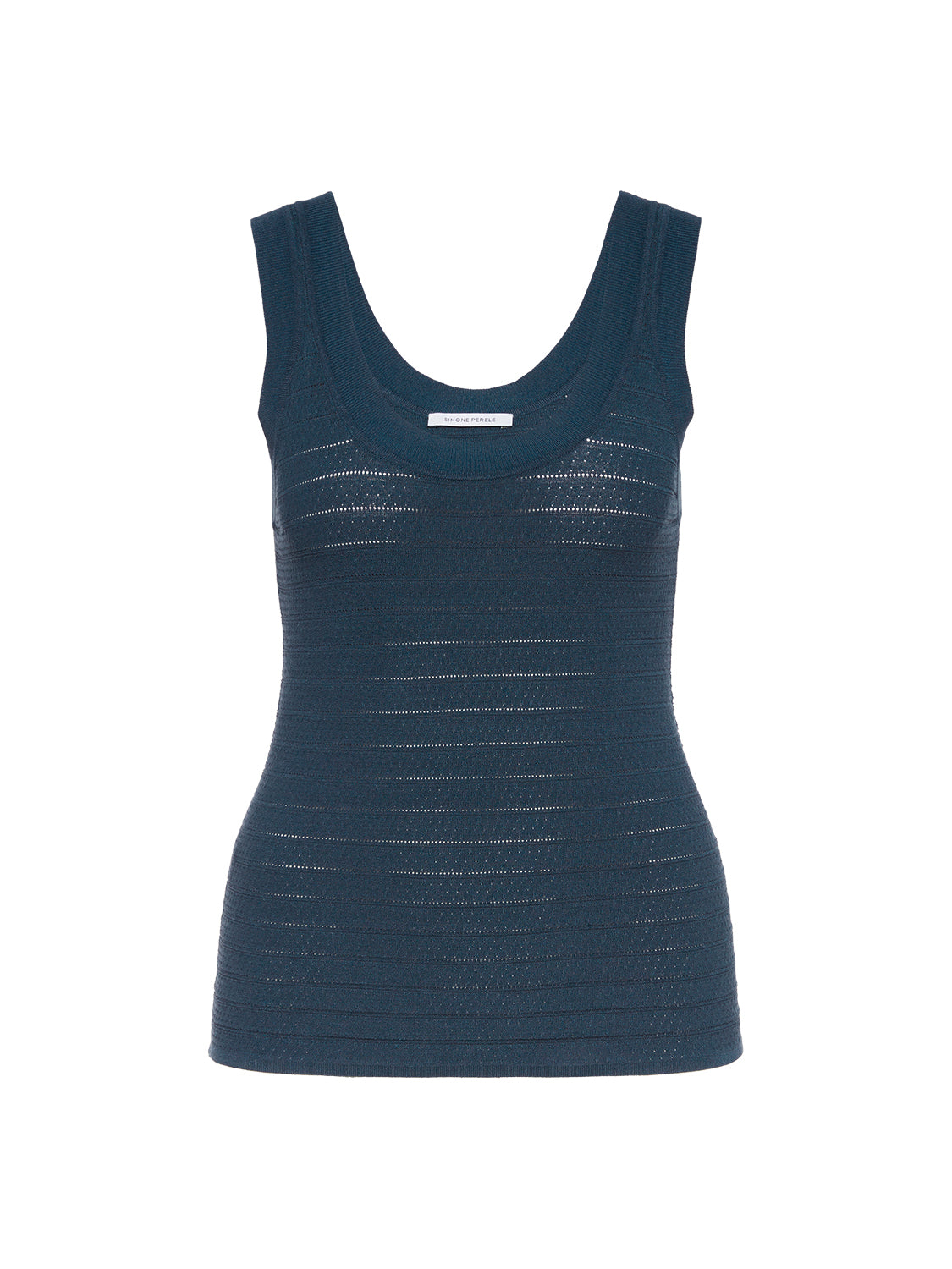 Top - Petrol blue