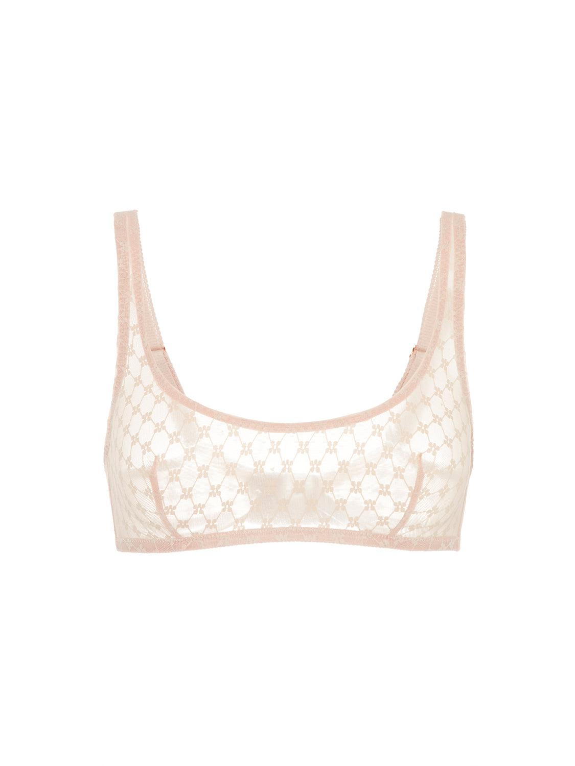 Soft cup triangle bra - Peau rosée