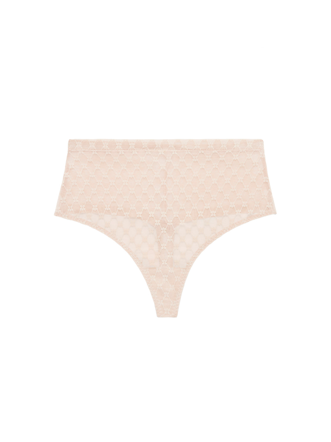 High waist shaper thong - Peau rosée