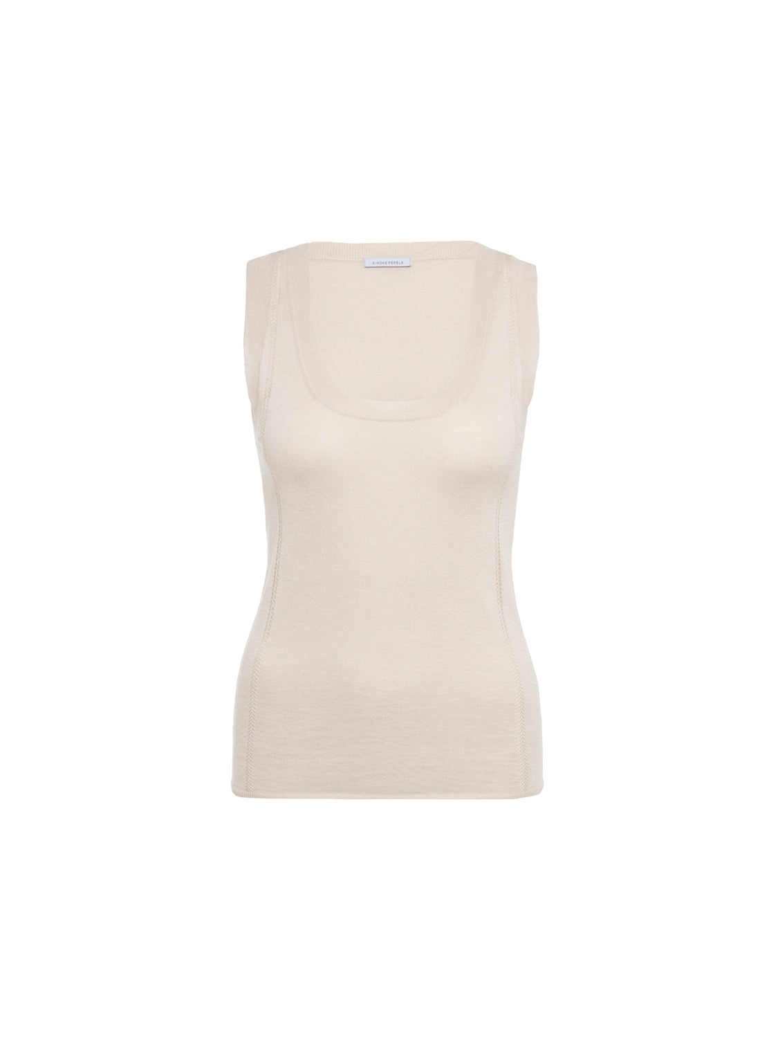 Top - Mottled beige