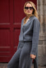Cardigan - Mottled grey