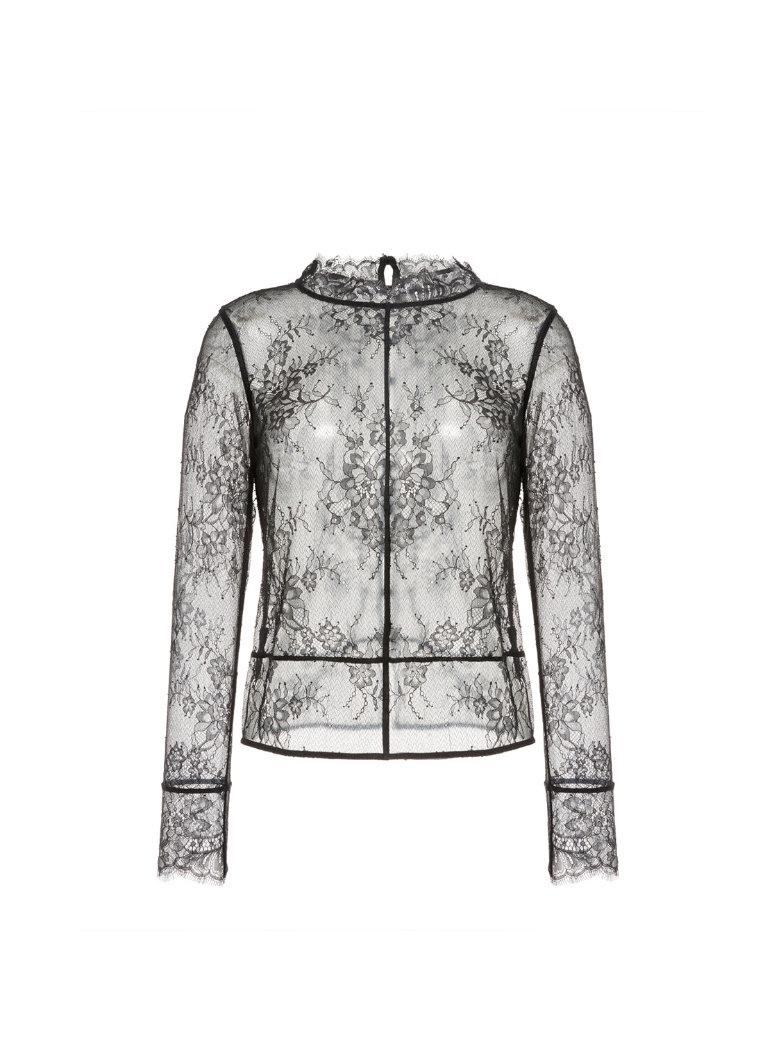 Long Sleeve Top - Black