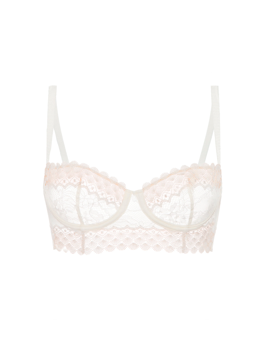 Half cup bra - Natural