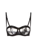 Half cup bra - Black
