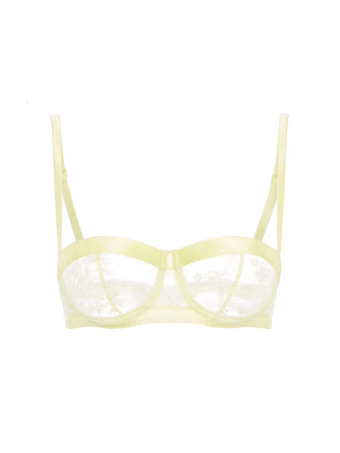 Half cup bra - Yellow Lemonade