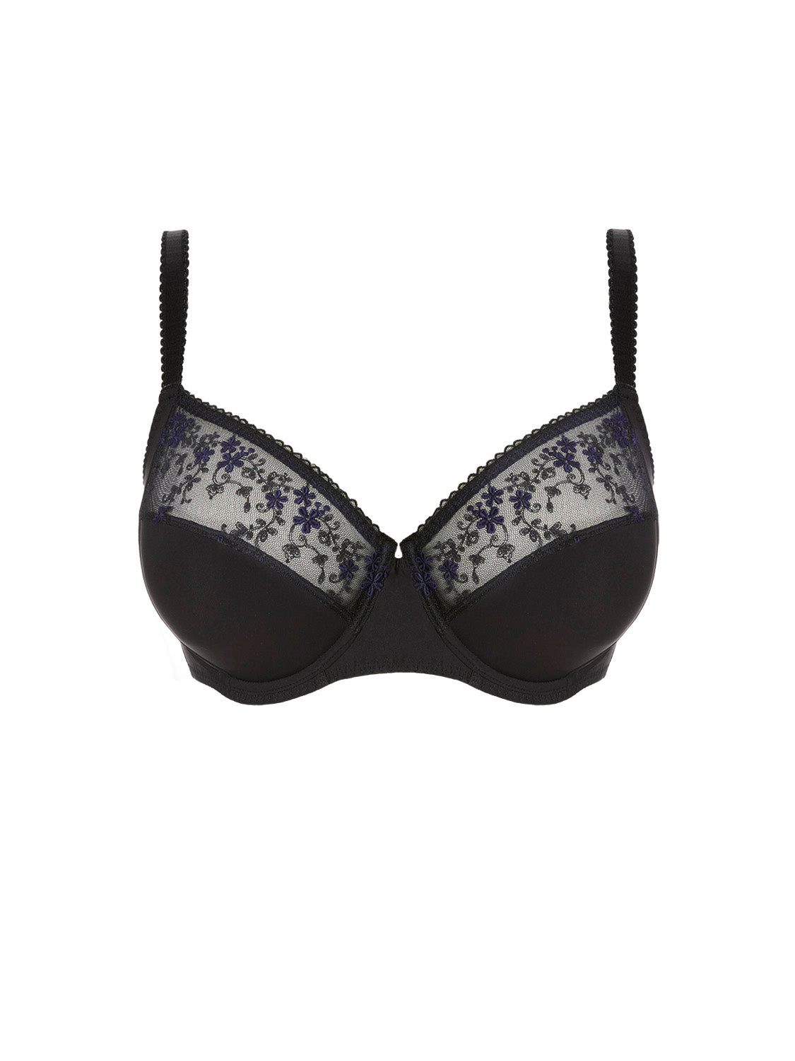 Full cup support bra - Black