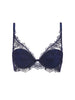 Plunging push-up bra - Midnight