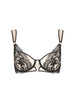 Underwired scarf bra - Light Tatoo