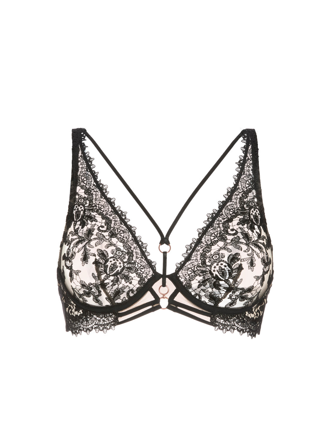 Triangle bra - Light Tatoo
