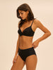 High-waist brief - Black