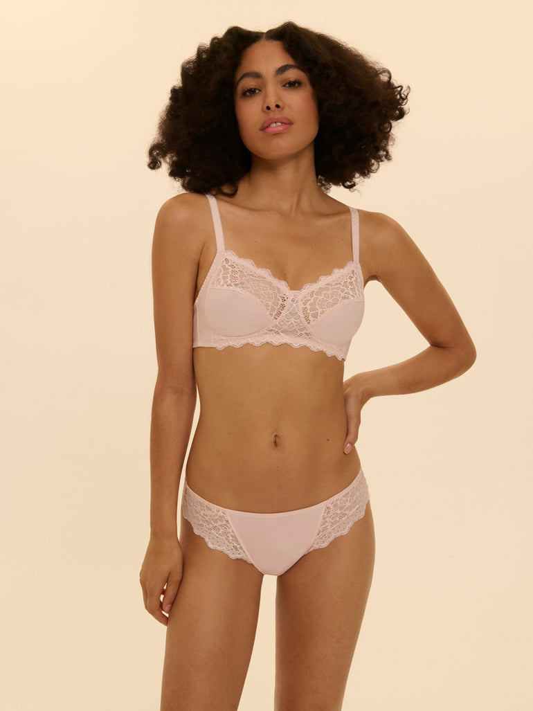 Soft cup bra - Blush