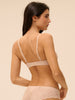 Non padded strapless bra, Spacer 3D - Peau rosée