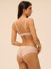Non padded strapless bra, Spacer 3D - Peau rosée