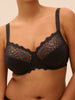 Full cup support bra - Black