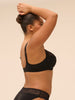 Full cup support bra - Black
