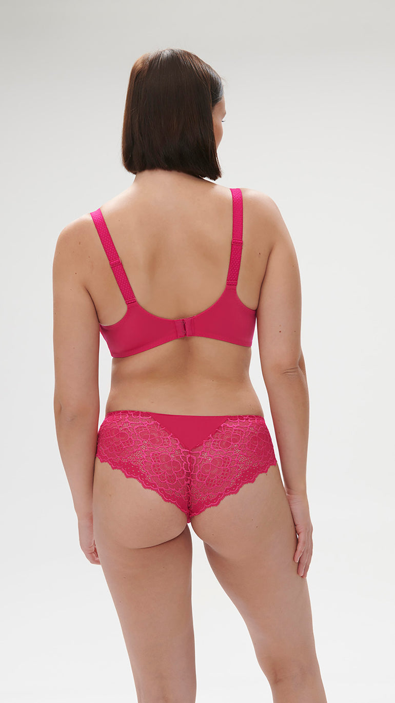 Full cup support bra - Teaberry Pink