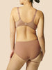 Full cup support bra - Coco brown