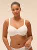 Rigid moulded bra - Natural