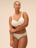 Rigid moulded bra - Natural