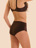 High-waist brief - Cocoa