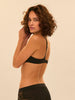 Full cup plunge bra - Black