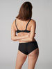 Wish Full Coverage Plunge - Black