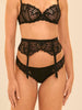 Suspender belt - Black
