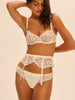 Suspender belt - Natural