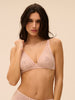Structured wireless bra - Pinky Sand