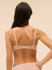 Structured wireless bra - Pinky Sand