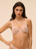 Underwired bra - Pinky sand
