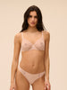 Underwired bra - Pinky sand